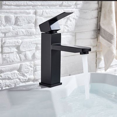 Custom Electroplated Black Stainless Steel Dish Washing Faucet Lead Free