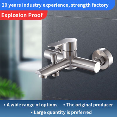OEM ODM Stainless Steel Bathroom Faucet Surface Polishing Wear Resistance