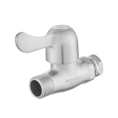 Polishing Acid Alkali Resistance Bathroom Angle Valve Stainless Steel Shower Angle Valve