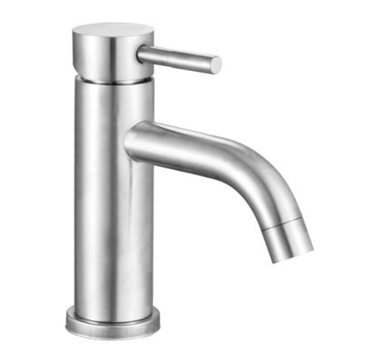 Contemporary Lead Free Stainless Steel Basin Faucet Anti Rust Preservative