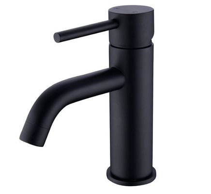 Environmental Protection Stainless Sink Black Faucet Lead Free Dirt Resistance
