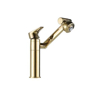 Safe Lead Free Single Lever Basin Mixer Chrome Surface Vertical Installation