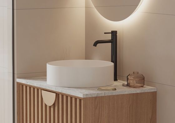 No Rust Environmental Protection Single Lever Mixer Tap Hot And Cold Washbasin Faucet