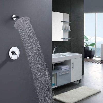 Stainless Steel Concealed Faucet Safe Lead Free Wall Mounted Hot And Cold Faucet
